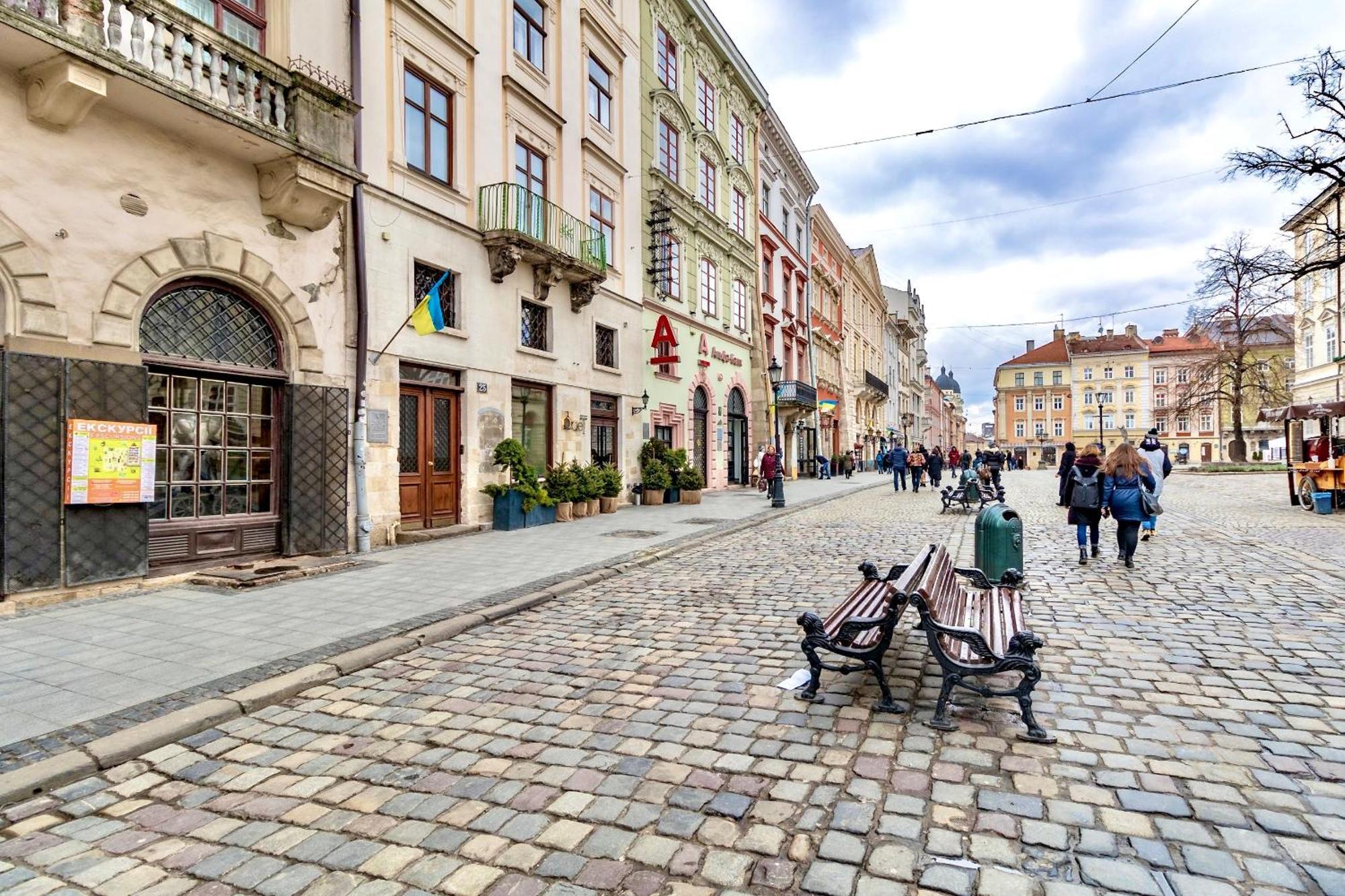Grand Apartments On Rynok Square Lemberg Exterior foto